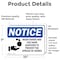 Signmission Safety Culture Sign, 10 in Width, Vinyl Decal, Rectangle OS-2PACK-NS-D-710-L-18939 - alternate 2